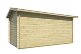 Cabane en rondins - Maison de jardin Shannon | 40 mm | Bois imprégné de classe rouge