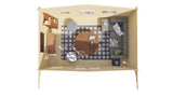 Blokhut - Tuinhuis Skyler | 28 mm | vuren Red Class Wood geïmpregneerd