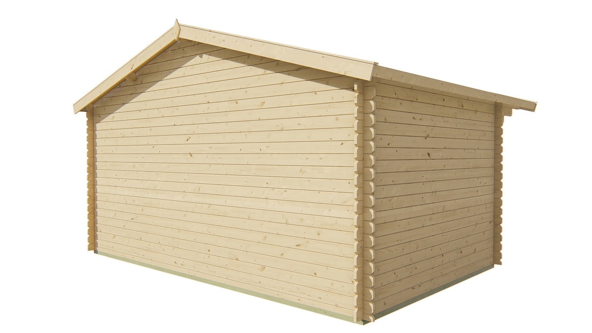 Blokhut - Tuinhuis Skyler | 28 mm | vuren Red Class Wood geïmpregneerd