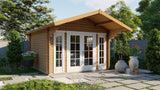Blockhaus - Gartenhaus Sören | 44mm | Fichte Red Class Holz imprägniert