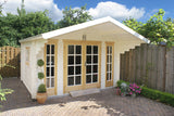 Blockhaus - Gartenhaus Sören | 44mm | Fichte Red Class Holz imprägniert
