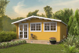 Blockhaus - Gartenhaus Tova | 44mm | Fichtengrün imprägniert