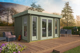Blockbohlenhaus - Gartenhaus Victoria | 58 mm | Red Class Holz imprägniert