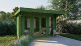 Cabane en rondins - Maison de jardin Whitegate | 70 mm | non traité