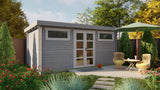 Blockhaus - Gartenhaus Zerja | 28 mm | braun imprägniert