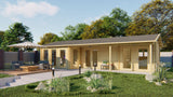 Blockhütte - Gartenhaus Letterkenny | 70mm | Fichte Red Class Holz imprägniert