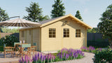 Cabane en rondins - Maison de jardin Cadix | 44 mm | non traité