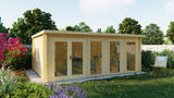 Blokhut - Tuinhuis Gabriella | 58 mm | Red Class Wood geïmpregneerd