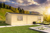 Blockhaus - Gartenhaus Navarra | 44 mm | unbehandelt