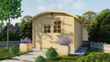 Blockhaus - Gartenhaus Klair | 28mm | Fichte Red Class Holz imprägniert
