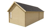 Cabane en rondins - Maison de jardin Big Lauren | 70 mm | pin brun imprégné
