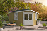 Blockhaus - Gartenhaus Lotte | 44mm | Fichte Red Class Holz imprägniert