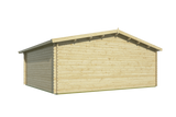 Blockhaus - Gartenhaus Tova | 44mm | Fichtengrün imprägniert