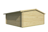 Blockhütte - Gartenhaus Toledo | 34mm | Fichte Red Class Holz imprägniert
