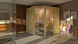 Sauna intérieur Alaska corner infra+