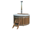 Hottub met interne RVS kachel Ø180 cm Thermowood
