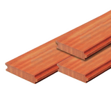 Angelim Vermelho damwand 3,0 x 18,5 x 250 cm geschaafd