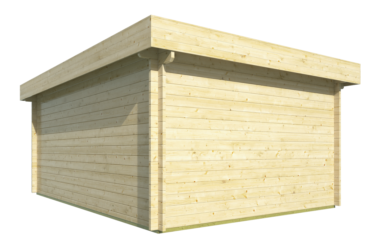 Garage Marketta | 44 mm | vuren Red Class Wood geïmpregneerd