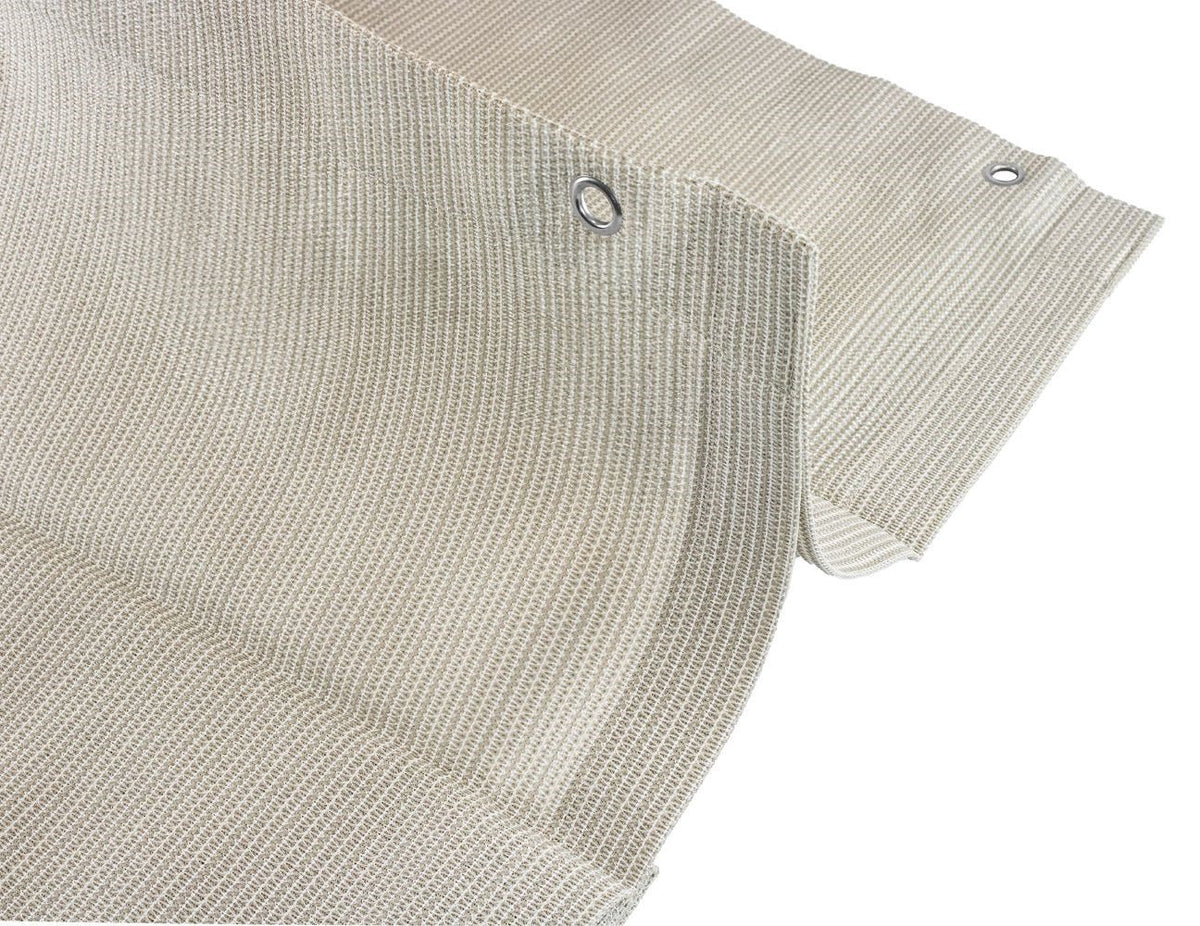 Mundharmonikatuch 370 x 370 cm Sand