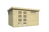 Blockhaus - Gartenhaus Ulmod | 28 mm | unbehandelt