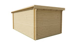 Blockhaus - Gartenhaus Zerja | 28 mm | Red Class Holz imprägniert