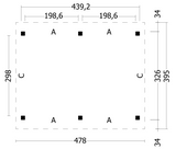 Hamar L Type 1 basispakket Douglas Gedroogd