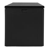 David - boîte à coussin - noir - plastique - 146,5x61x64,5 cm