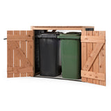 Containerombouw Yente | Kliko ombouw dubbel | Containerberging | Hout