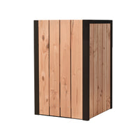 Rückwand-Mülltonnenumbau Anna & Myrne