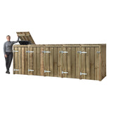 Container ombouw Arjan | 5 kliko's