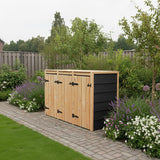 Conversion de conteneur Fleur | 3 bacs