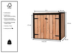 Container ombouw Mia | 2 kliko's