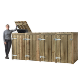 Container ombouw Kees | 4 kliko's