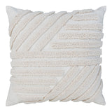 Hendriks - kussen - wit - hoogwaardig materiaal - 45x45 cm
