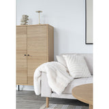 Hendriks - kussen - wit - hoogwaardig materiaal - 45x45 cm