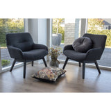 Robinson - kussen - multicolor - polyester en katoen - 60x45cm