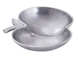Charlotte - Apfelschale - Gold oder Silber - Aluminium - 30x30x10 cm
