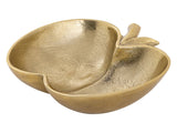 Anna - Pomme Schale - or ou argent - aluminium - 30x30x10 cm