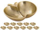 Emma - Apfelwaage - Gold oder Silber - Aluminium - B21xH5xT21cm
