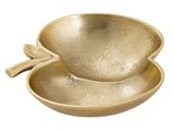 Emma - Apfelwaage - Gold oder Silber - Aluminium - B21xH5xT21cm