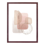 Visser - fotolijsten set - donkerbruin - MDF en glas - set van 3