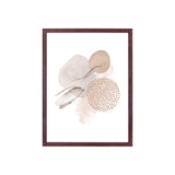 Visser - fotolijsten set - donkerbruin - MDF en glas - set van 3