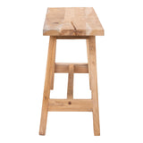 Jansen - bank - teak - 90x25xh45 cm