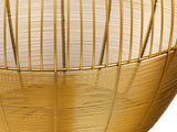 Julia - Beistelltischset - Gold und Lila - Metall - ø 49/41 H 37/29 cm