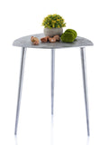 Luuk - table d'appoint - argent ou or - métal - 40x45x40 cm