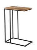 Robert - table d'appoint - bois et métal - 25x60x40cm