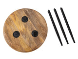 James - Table d'appoint - Bois - Manguier Altholz - ø 40 o. 50 cm