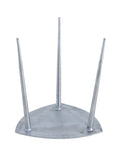 Eva - table d'appoint - argent ou or - aluminium - 40x45x40 cm
