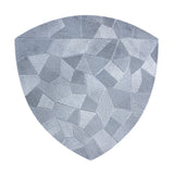 Eva - table d'appoint - argent ou or - aluminium - 40x45x40 cm