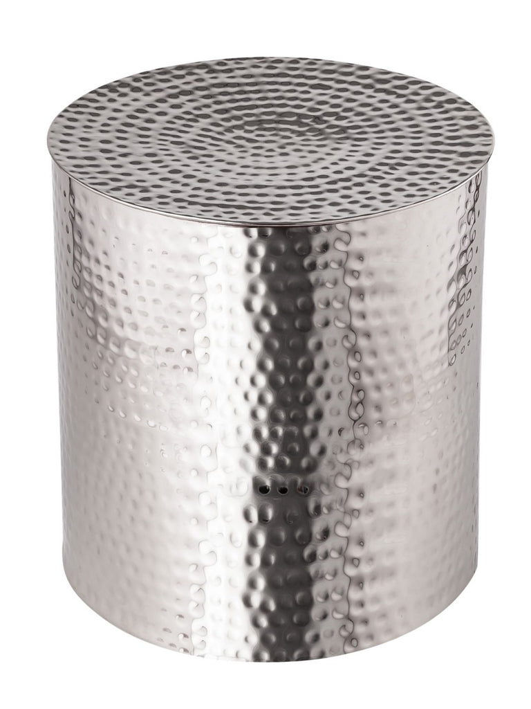 William - table d'appoint - argent ou or - aluminium - ø 40 x 45 cm